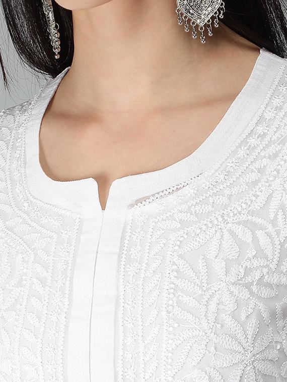 women's straight kurta - 19207405 - Standard Image - 5