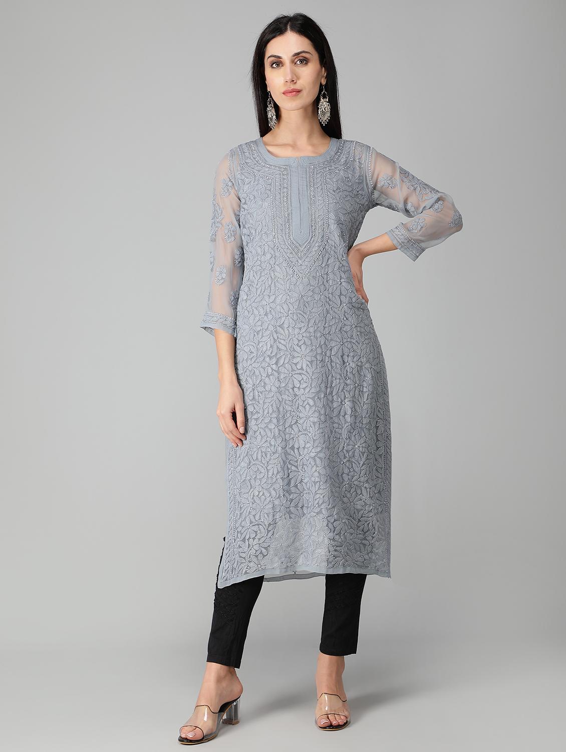 women's straight kurta - 19207407 -  Zoom Image - 0