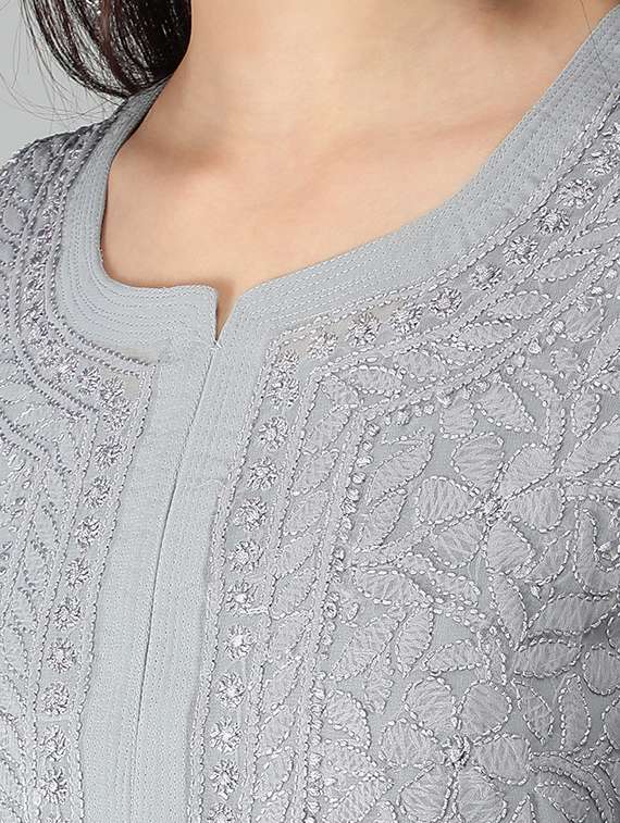 women's straight kurta - 19207412 - Standard Image - 5