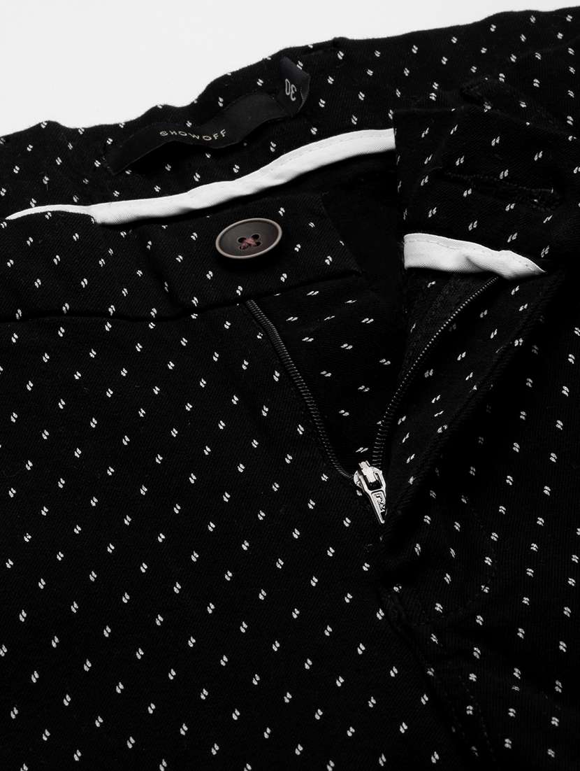 men printed mid rise chinos bermuda shorts - 19207571 -  Standard Image - 5