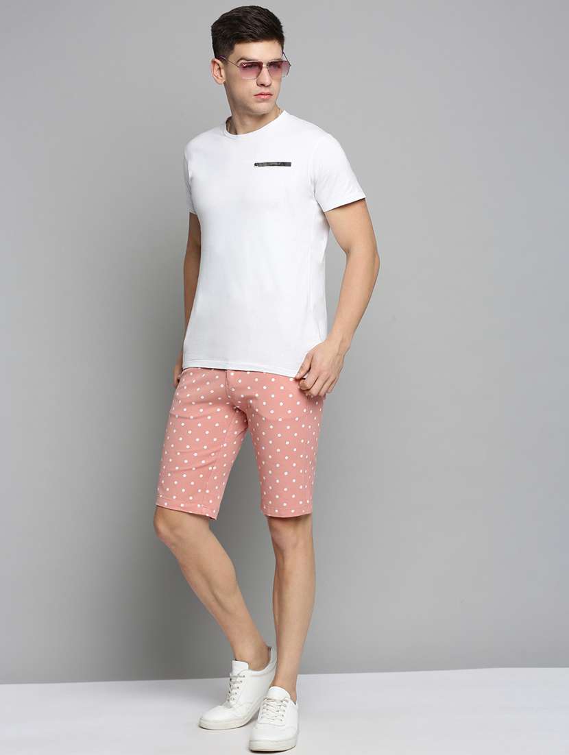 men pink cotton short - 19207579 -  Standard Image - 3