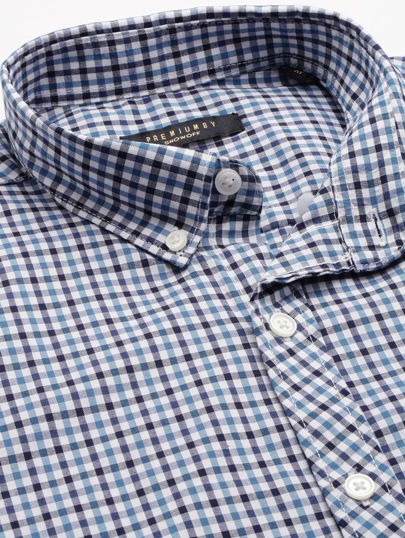 mens checks casual shirt - 19208146 -  Standard Image - 5