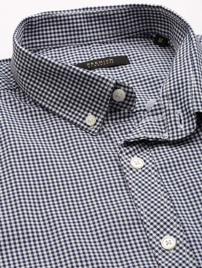 mens checks casual shirt - 19208149 -  Standard Image - 5