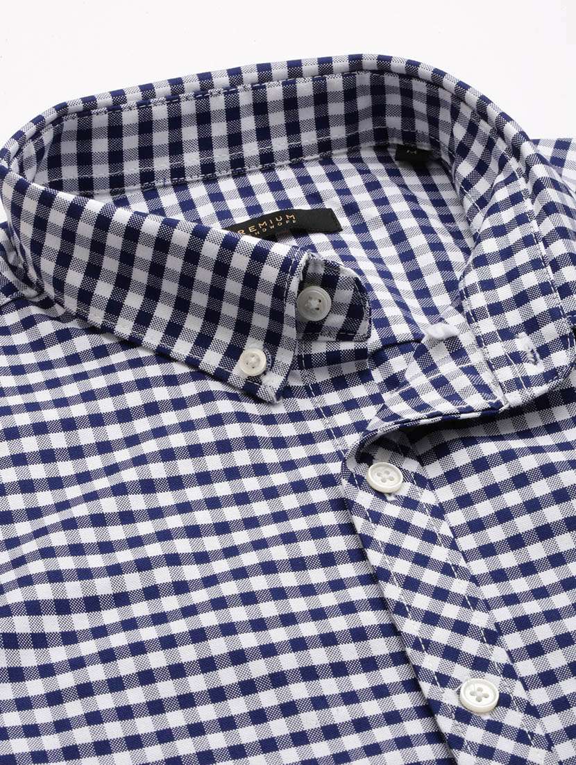 mens checks casual shirt - 19208150 -  Standard Image - 5