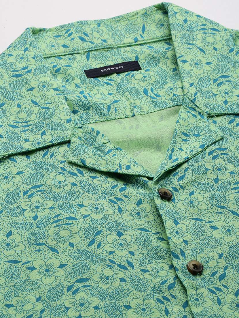 mens florals casual shirt - 19208188 -  Standard Image - 5