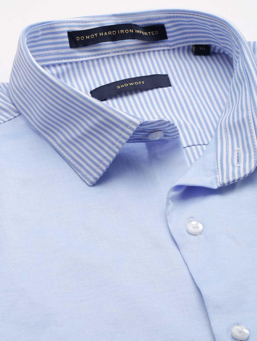 mens stripes casual shirt - 19208290 - Standard Image - 5