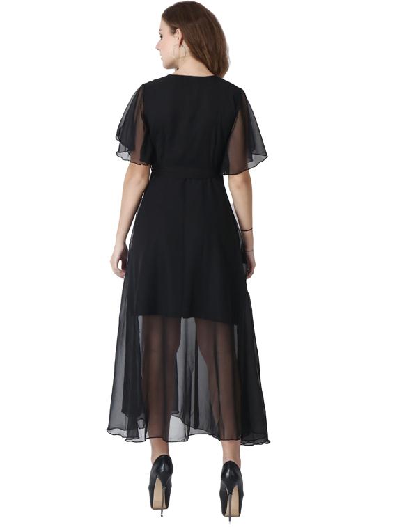 women's combo typography dress - 19215398 - Standard Image - 3