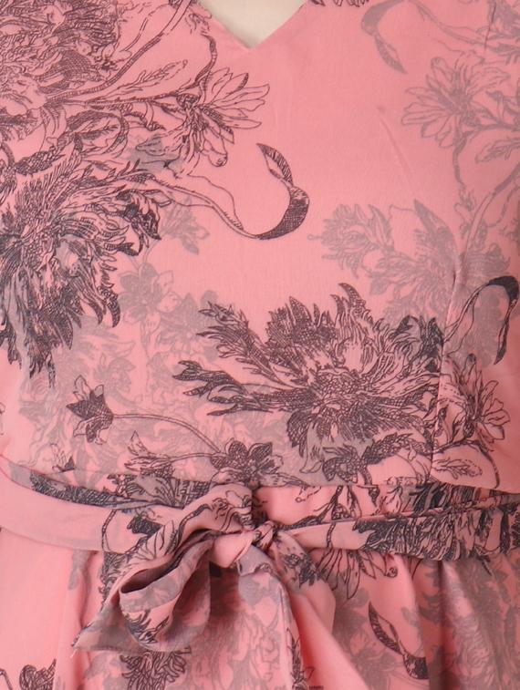 florals printed maxi dress - 19215401 - Standard Image - 5
