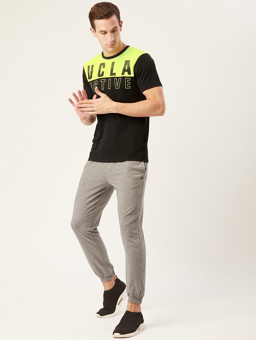 round neck chest-printed t-shirt - 19219287 - Standard Image - 3
