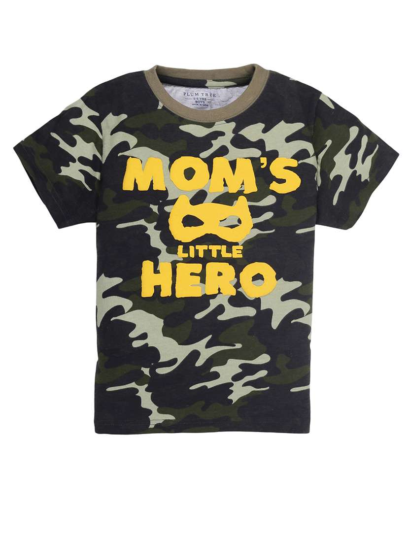 cotton blend printed t-shirt - 19223745 - Standard Image - 3