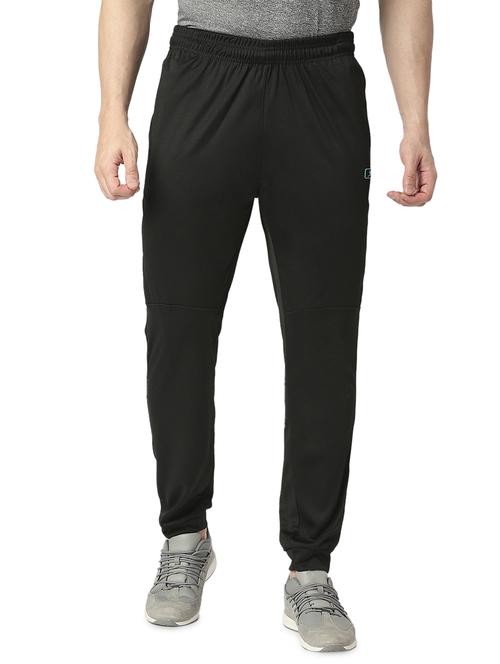 black full length track pant - 19224036 - Standard Image - 0