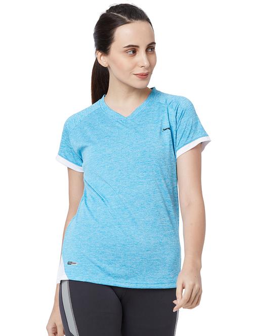 blue solid t-shirt - 19224086 -  Standard Image - 0