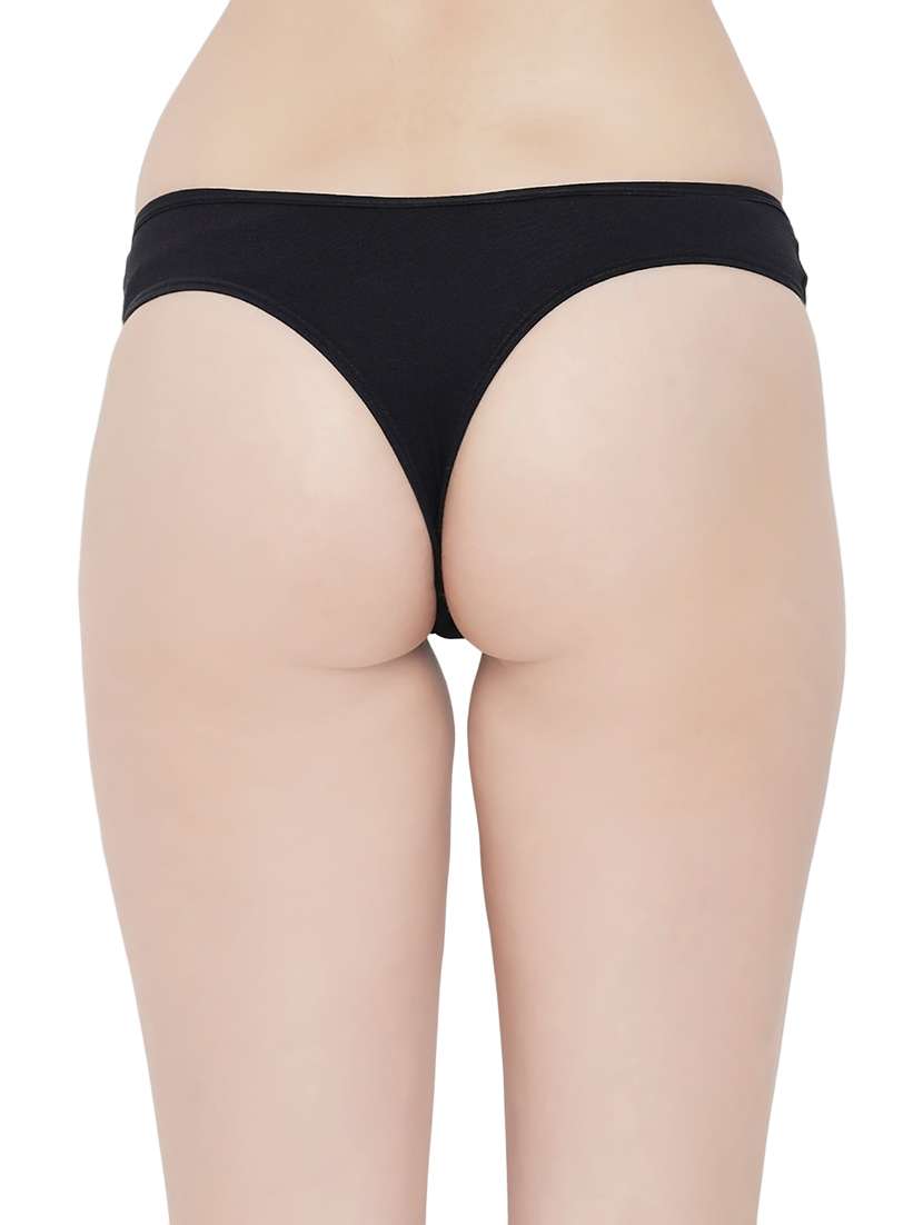 multi colored solid panty combo - 19224831 -  Standard Image - 5