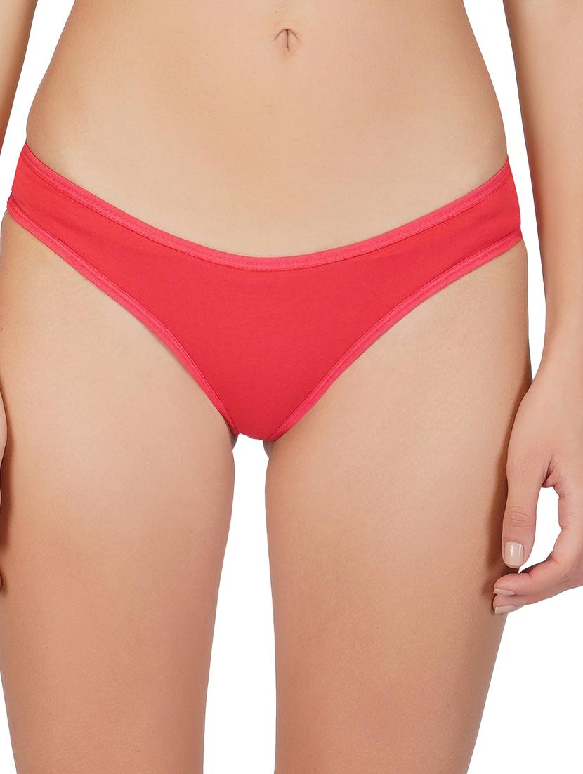 red solid bikini panty - 19224881 - Zoom Image - 0