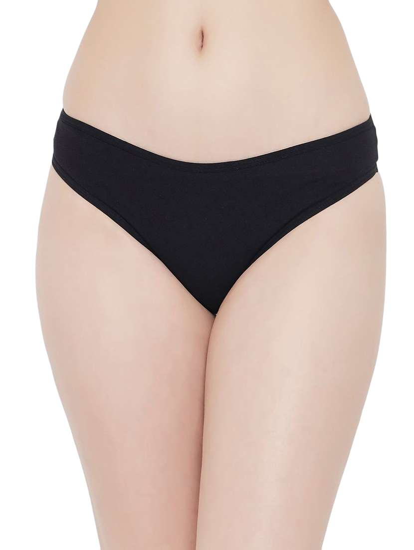 multi colored solid panty combo - 19224958 -  Standard Image - 5