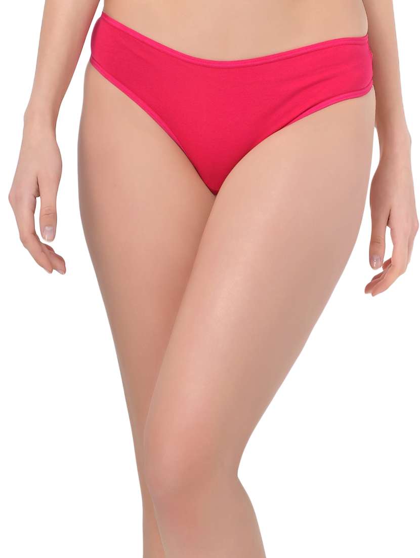multi colored solid panty combo - 19224960 -  Standard Image - 3