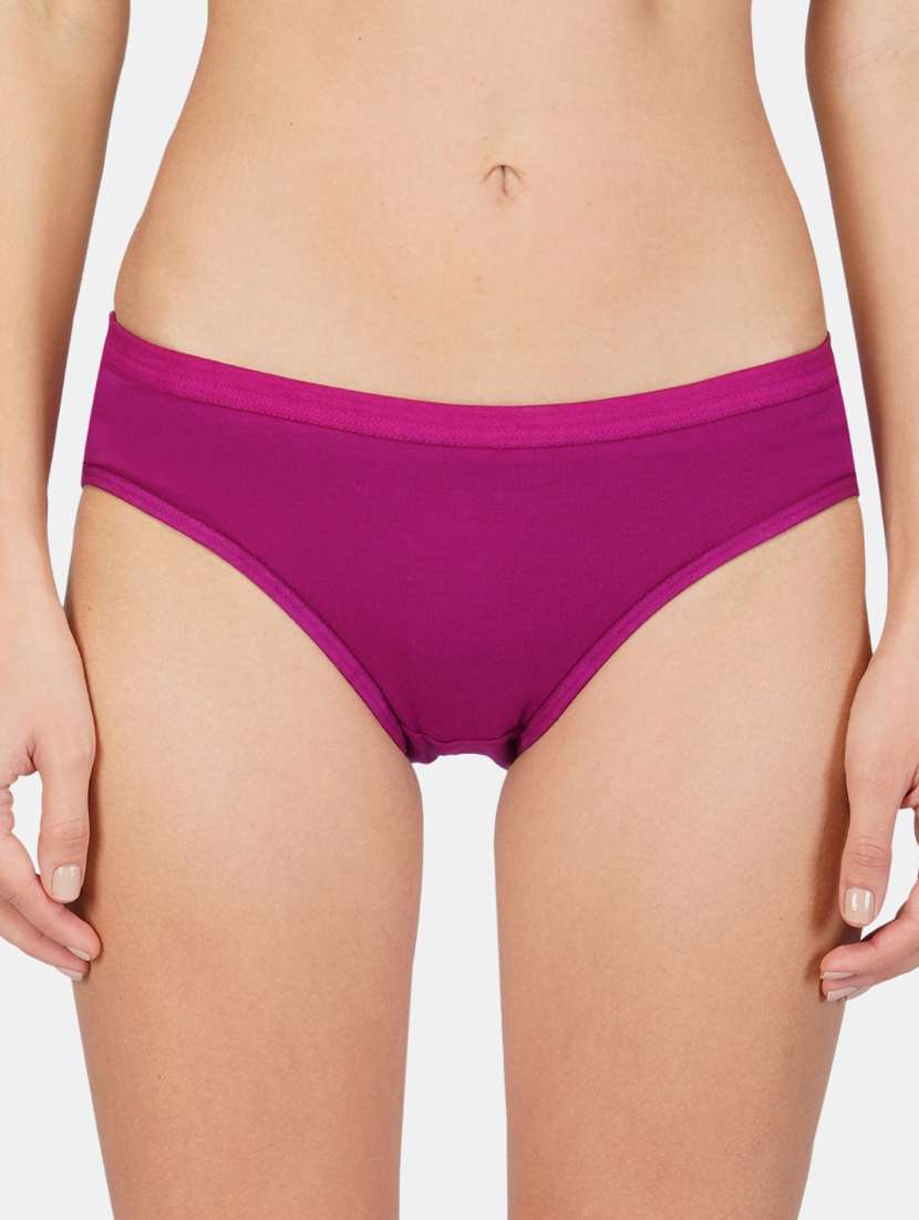 pack of 3 solid regular pantys - 19224975 -  Standard Image - 5