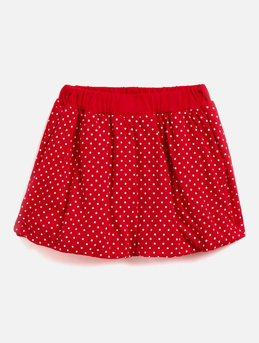 girls round neck printed skirt top - 19225132 - Standard Image - 3