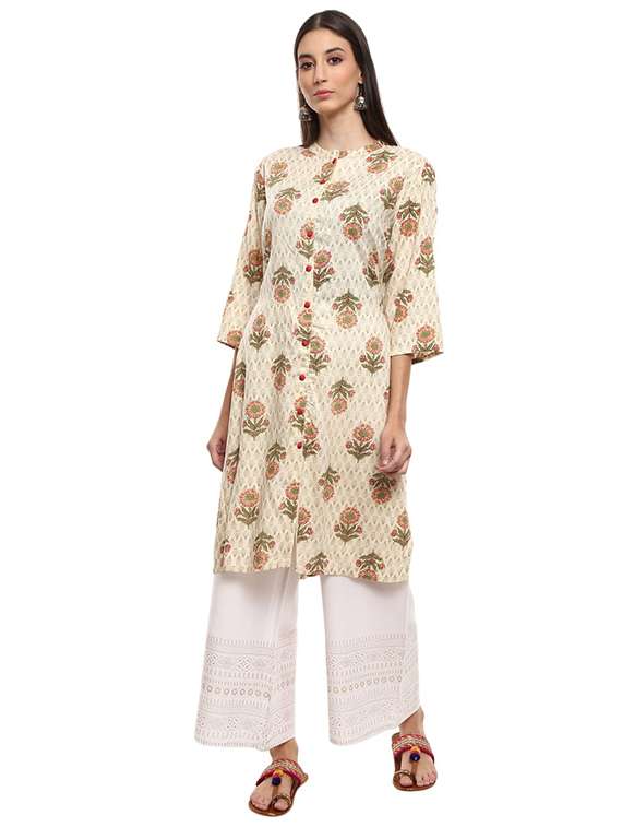 women's front slit kurta