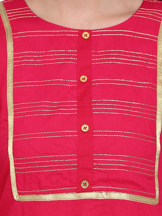 women's a-line kurta - 19226327 - Standard Image - 3