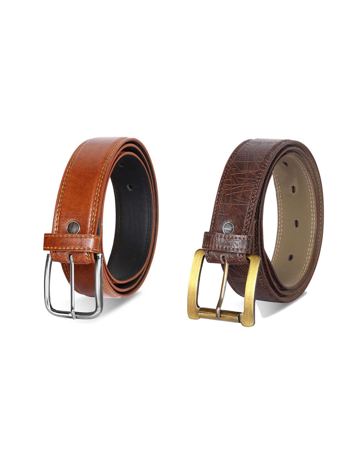 combo pack of multi colored leatherette belts - 19227402 - Zoom Image - 0