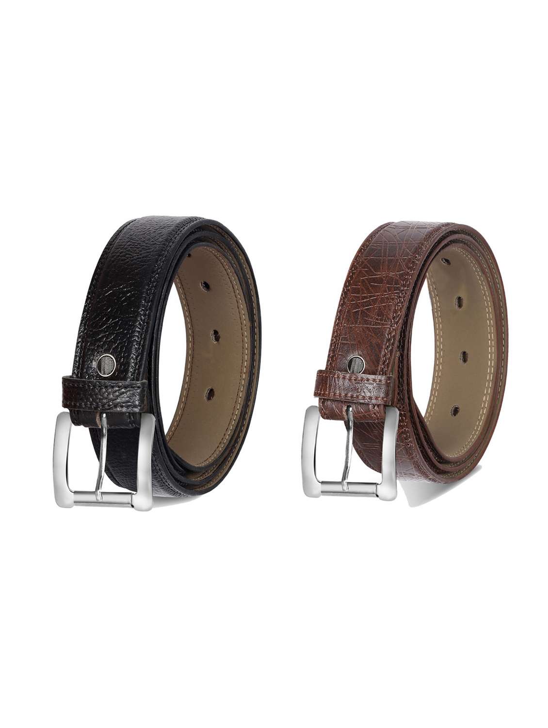 combo pack of multi colored leatherette belts