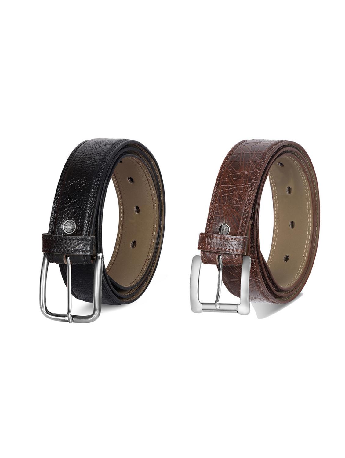 combo pack of multi colored leatherette belts - 19227526 -  Zoom Image - 0
