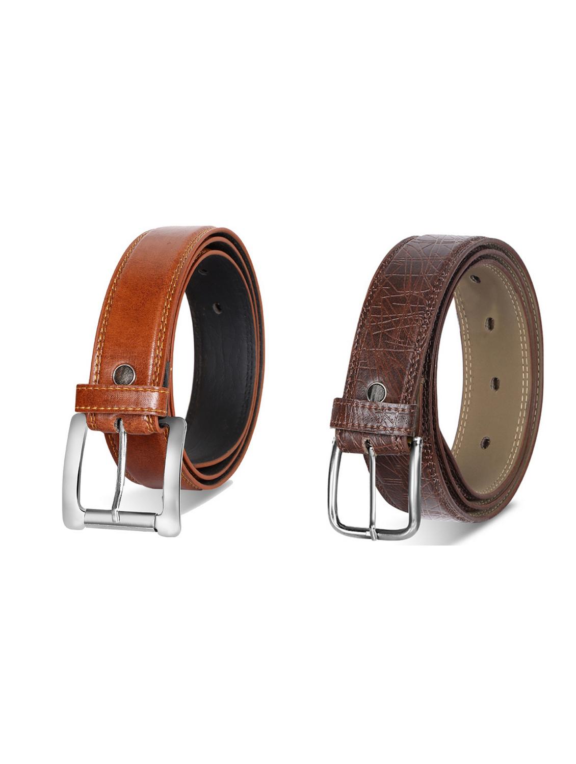 combo pack of multi colored leatherette belts - 19227697 - Zoom Image - 0