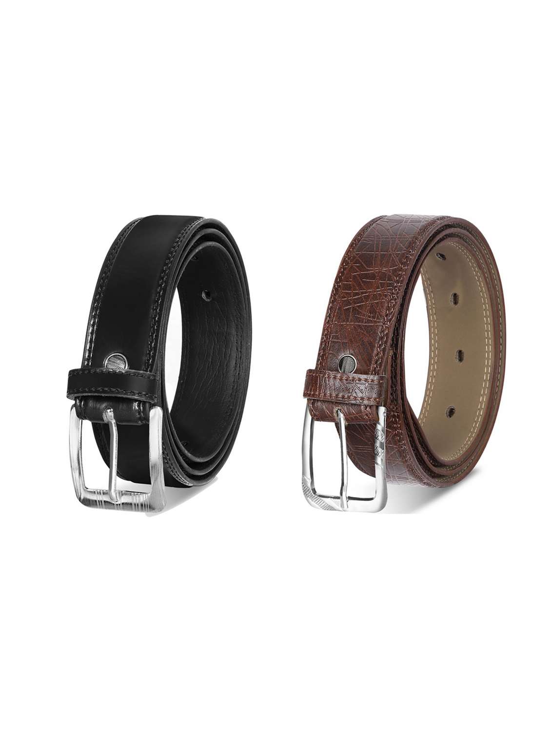 combo pack of multi colored leatherette belts