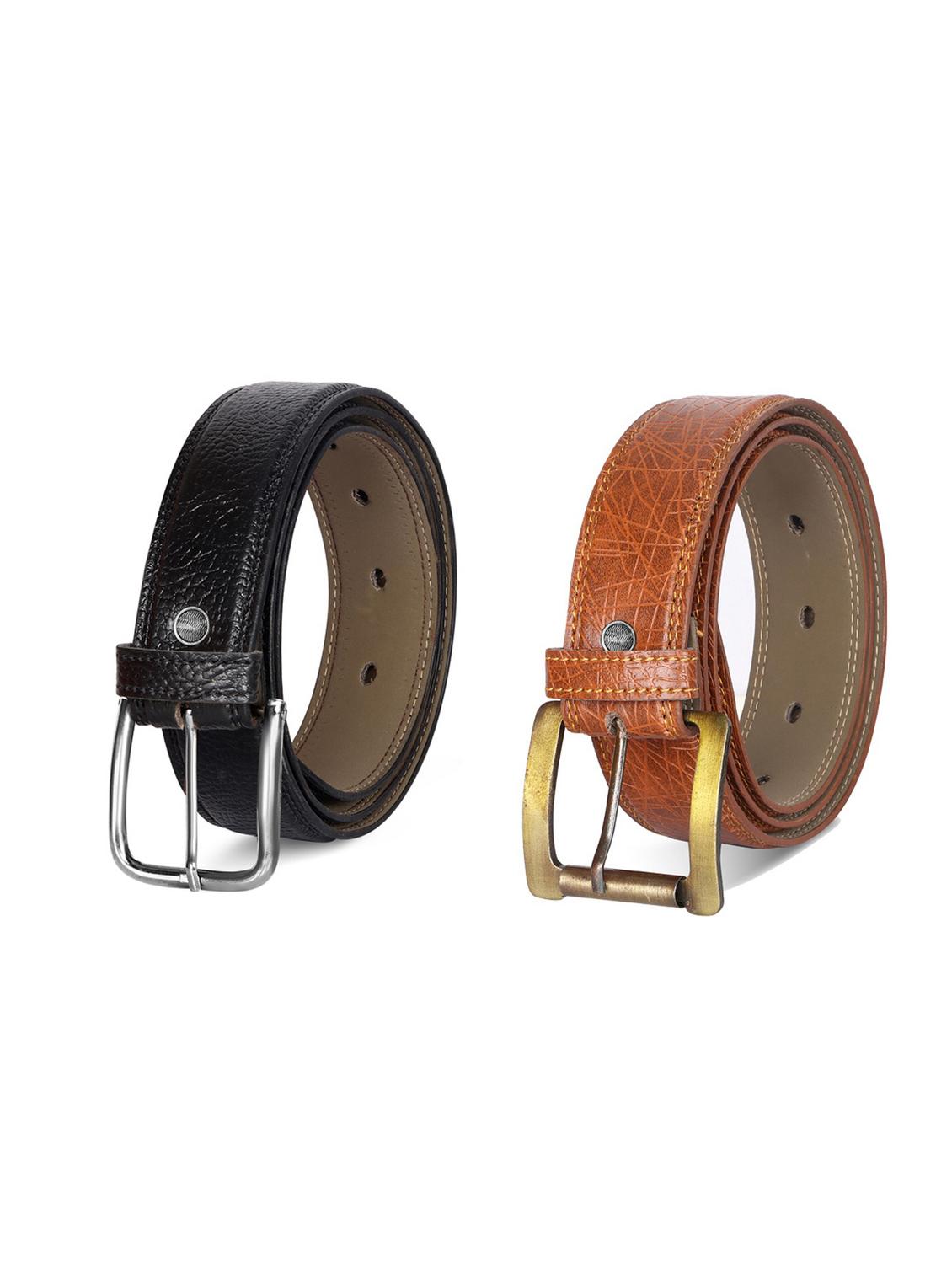 combo pack of multi colored leatherette belts - 19228011 - Zoom Image - 0