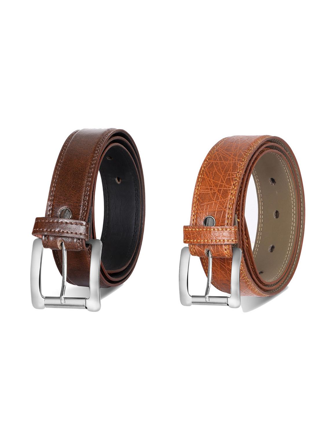 combo pack of multi colored leatherette belts - 19228073 -  Zoom Image - 0