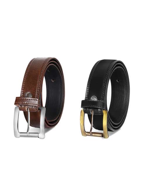 combo pack of multi colored leatherette belts - 19228528 - Standard Image - 0