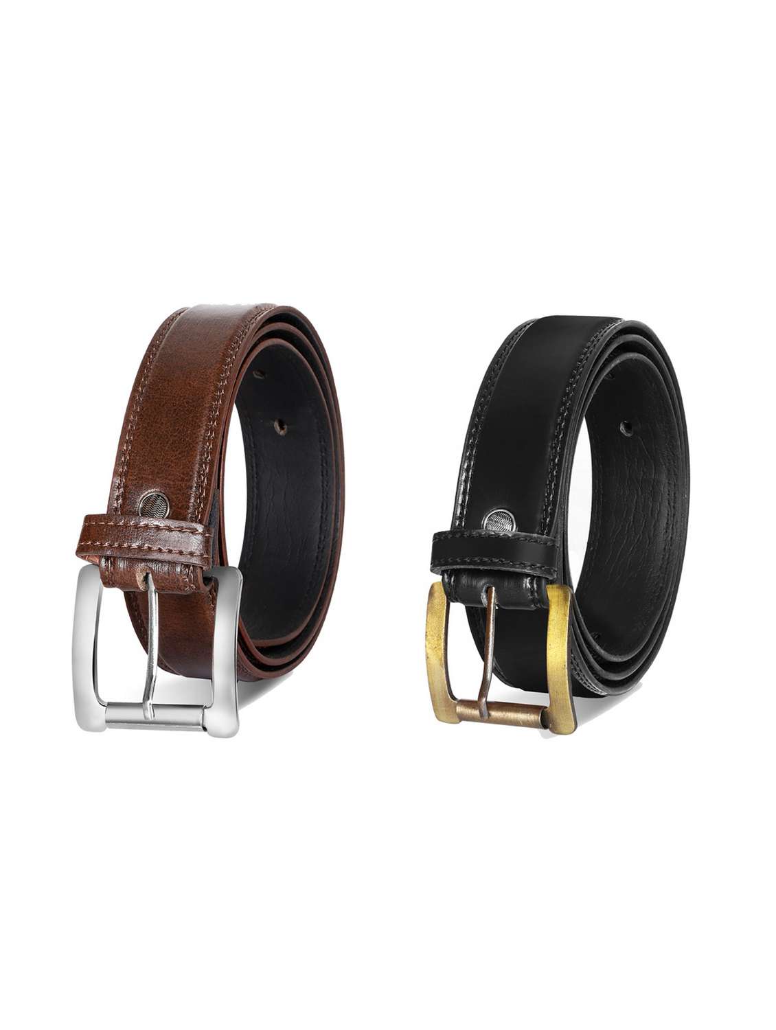 combo pack of multi colored leatherette belts - 19228528 - Zoom Image - 0