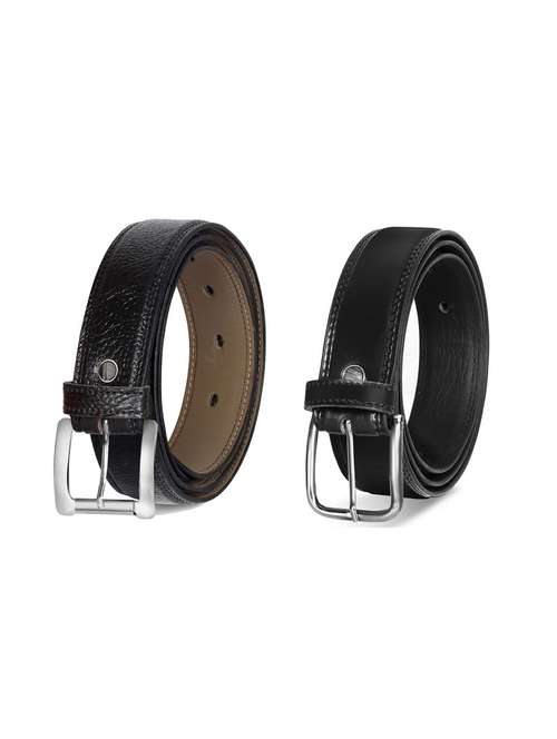 pack of 2 leatherette belt - 19228819 - Standard Image - 0