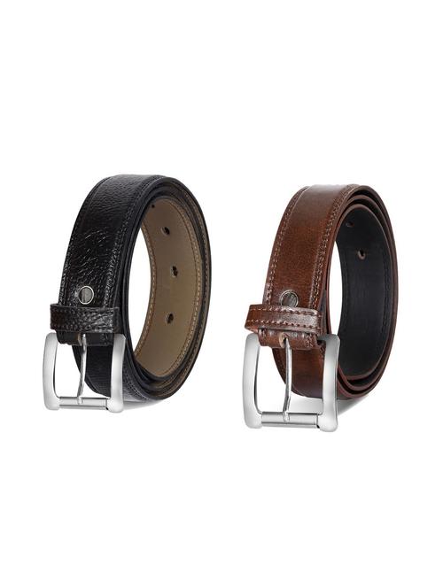 pack of 2 leatherette belts - 19229153 -  Standard Image - 0