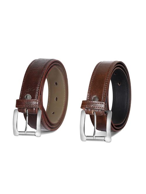 pack of 2 leatherette belts - 19229159 -  Standard Image - 0