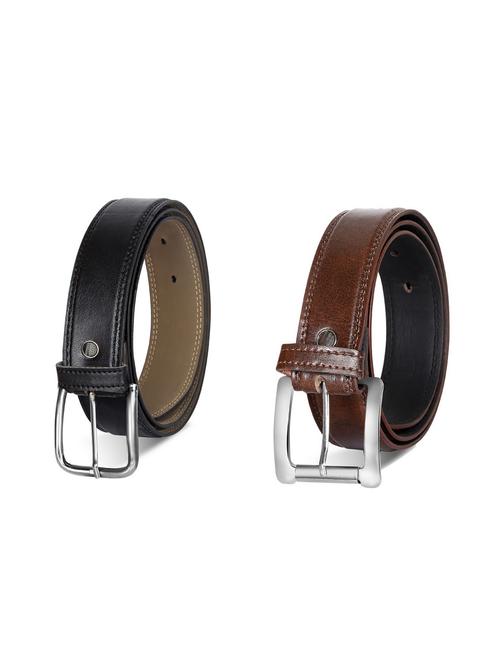 pack of 2 leatherette belts - 19229173 - Standard Image - 0