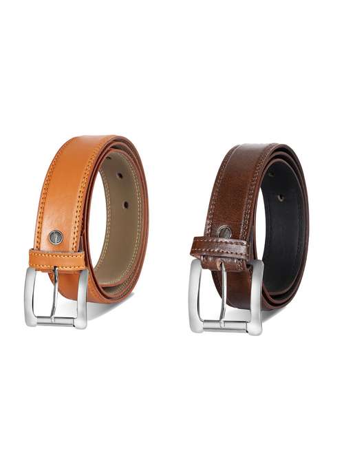 pack of 2 leatherette belts - 19229183 -  Standard Image - 0