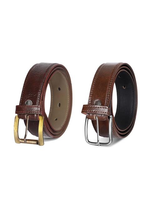 brown leatherette belt - 19229319 -  Standard Image - 0
