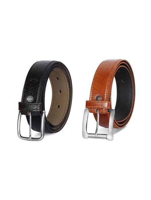 pack of 2 leatherette belts - 19229626 - Standard Image - 0