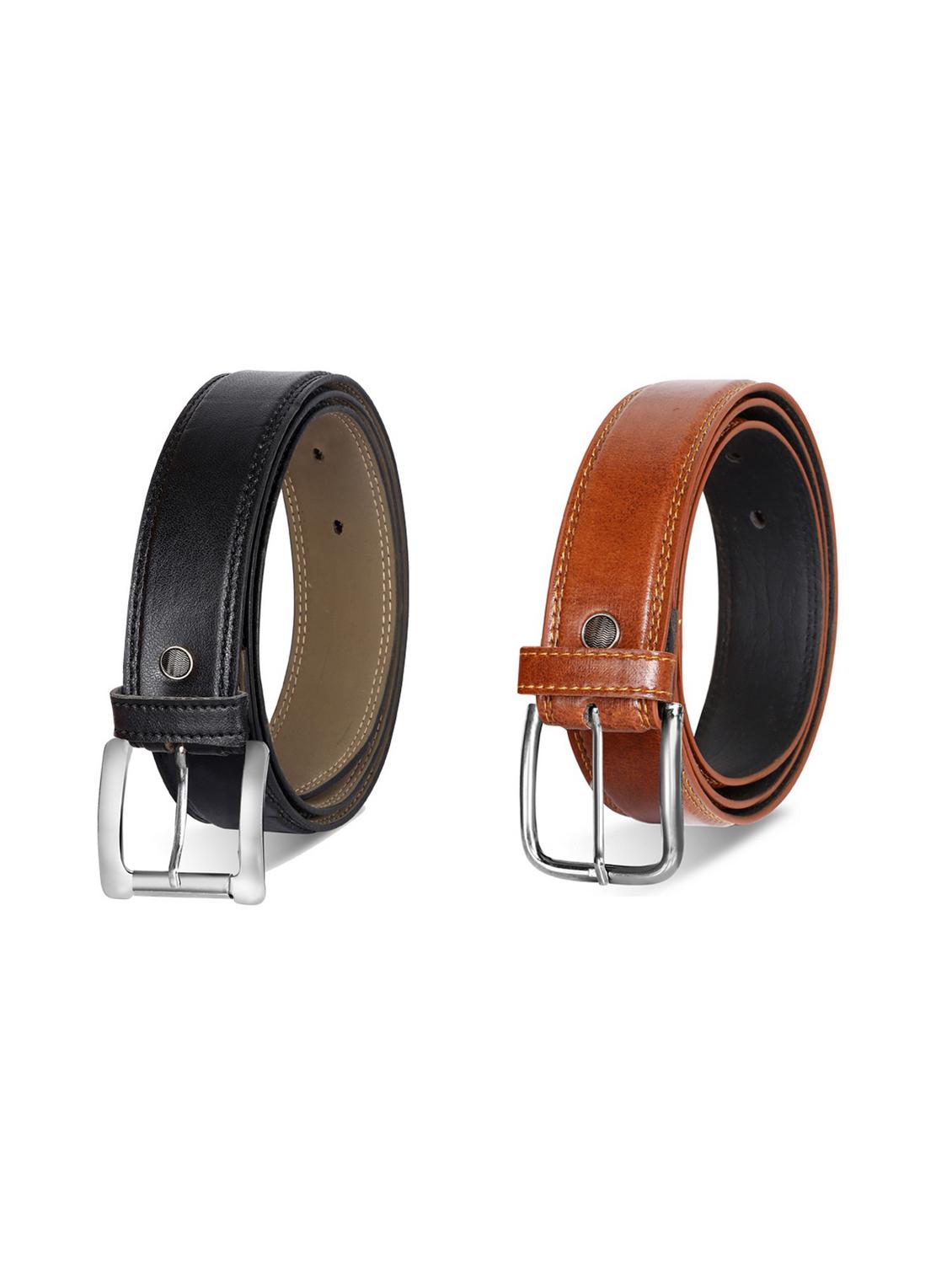 pack of 2 leatherette belt - 19229791 - Zoom Image - 0