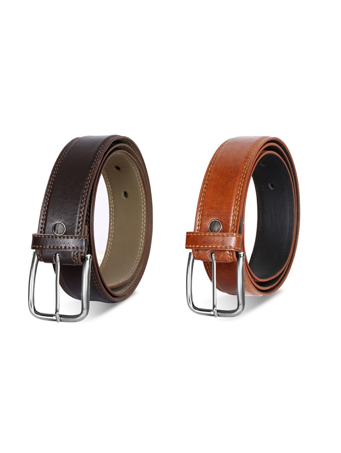 pack of 2 leatherette belt - 19229799 - Zoom Image - 0