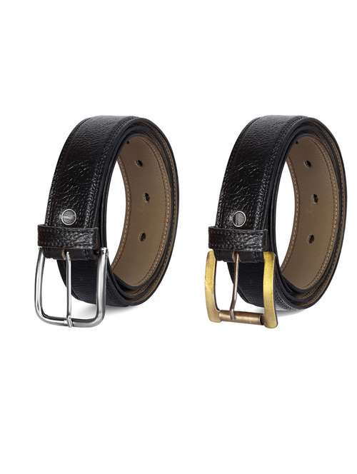 pack of 2 leatherette belts - 19231097 -  Standard Image - 0