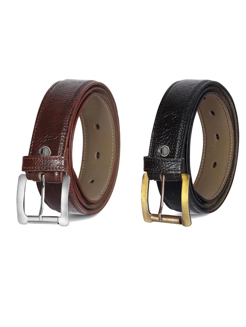 pack of 2 leatherette belts - 19231101 - Zoom Image - 0