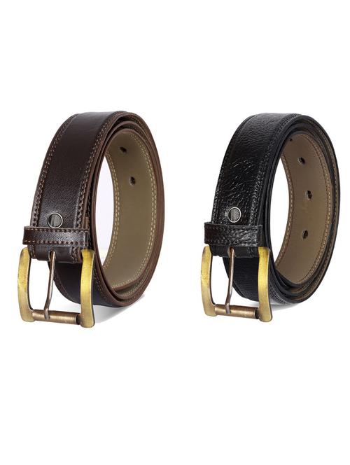 pack of 2 leatherette belts - 19231118 - Standard Image - 0