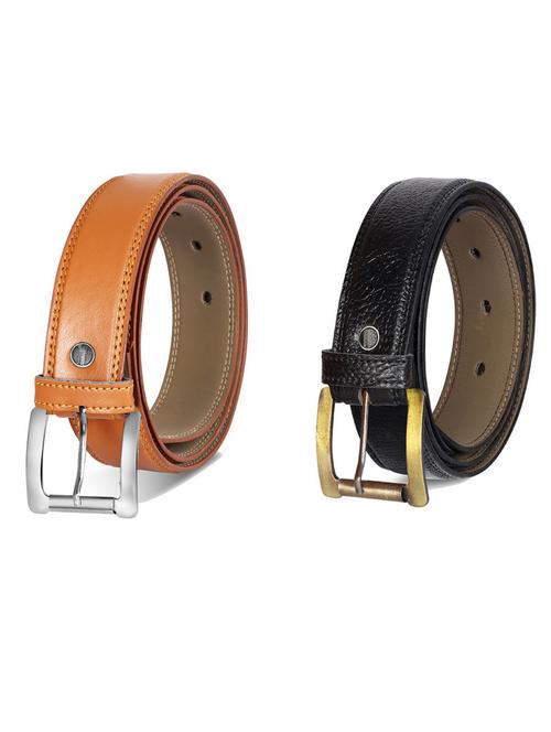 pack of 2 leatherette belts - 19231125 - Standard Image - 0