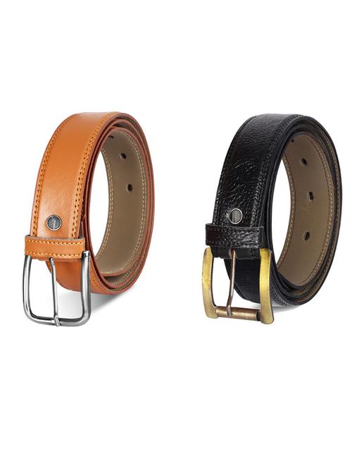 pack of 2 leatherette belts - 19231127 -  Standard Image - 0
