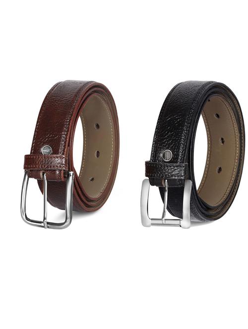 pack of 2 leatherette belts - 19231155 -  Standard Image - 0