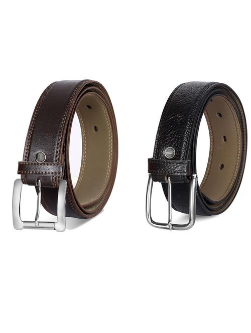 pack of 2 leatherette belts - 19231272 - Standard Image - 0