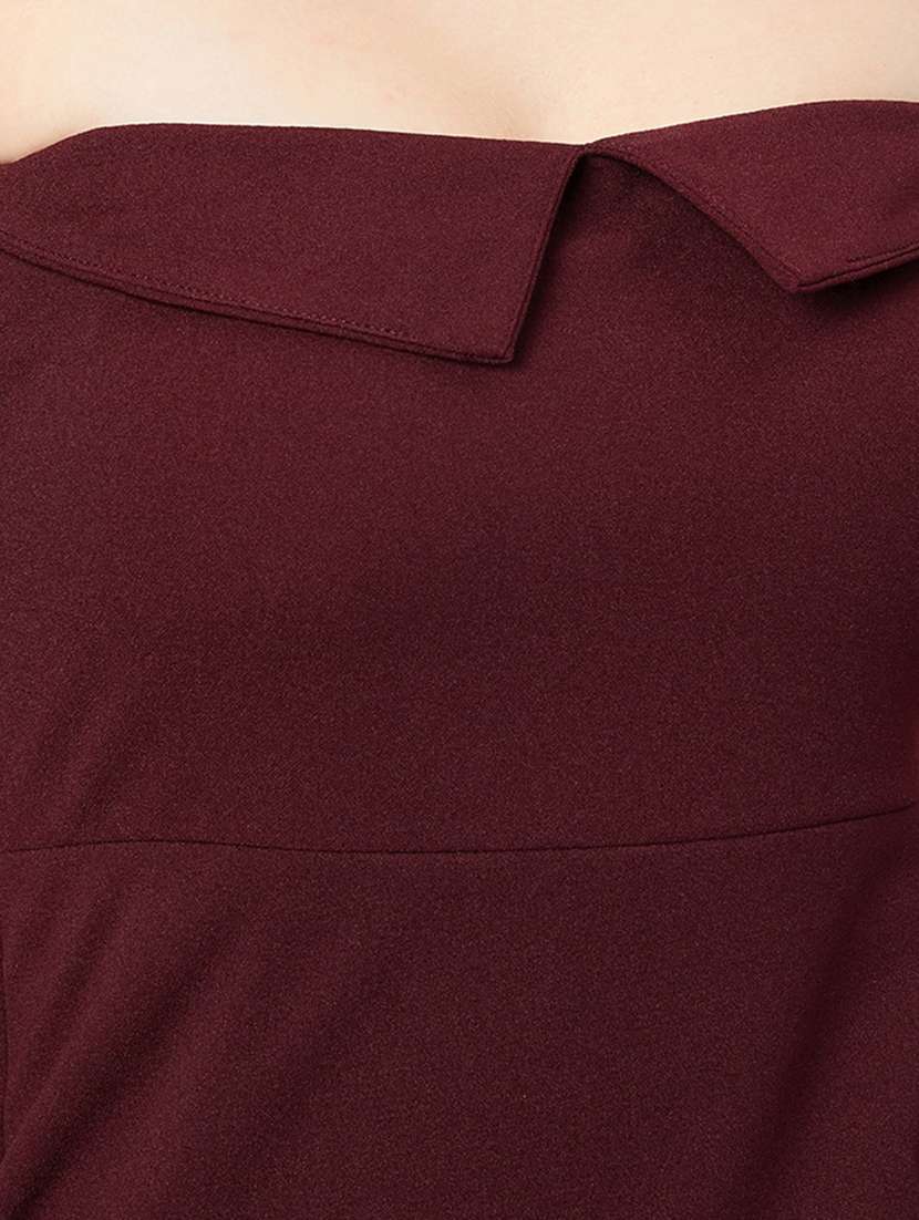 women's bodycon solid dress - 19232996 -  Standard Image - 3